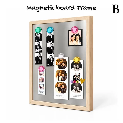 Bingkaimu Magnetic Board Frame Pajangan Foto Photostrip Magnet Aesthetic Minimalis Premium